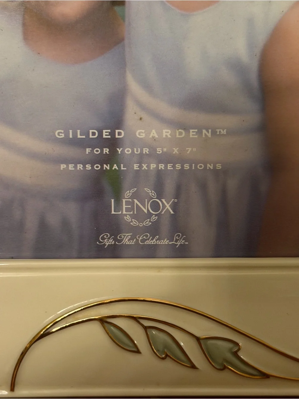 Lenox Gilded Garden Floral Picture Frame 5 x 7 / Never Used / In Original Box